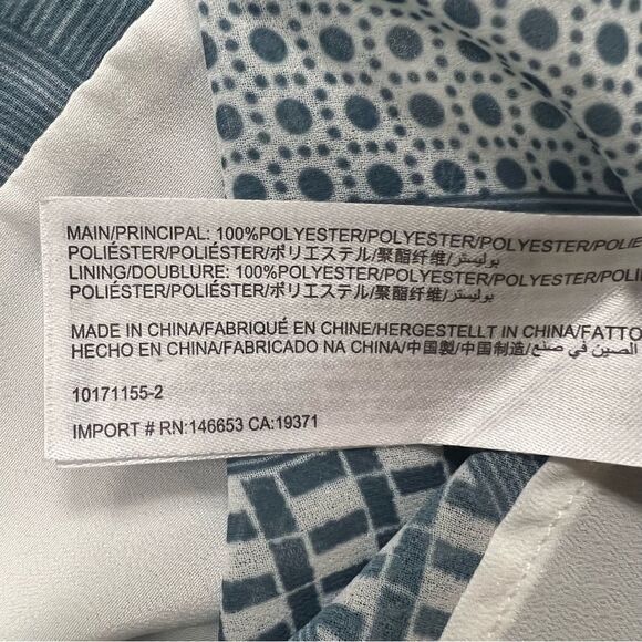 C/MEO Collective graphic print v neck dress Sz M - Picture 5 of 7